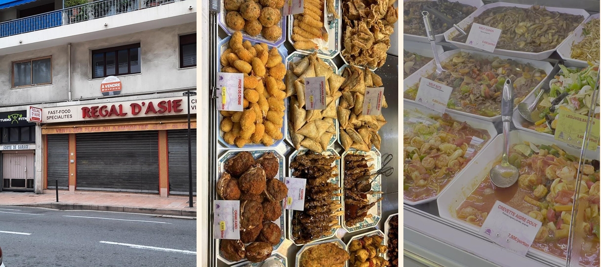 Fast-food Régal d'Asie - Menu Image 1